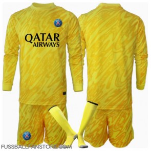 Paris Saint-Germain Torwart Replik 3rd trikot Kinder 2024-25 Langarm (+ Kurze Hosen)